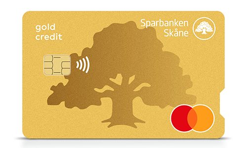 Betal- och kreditkort Mastercard Guld