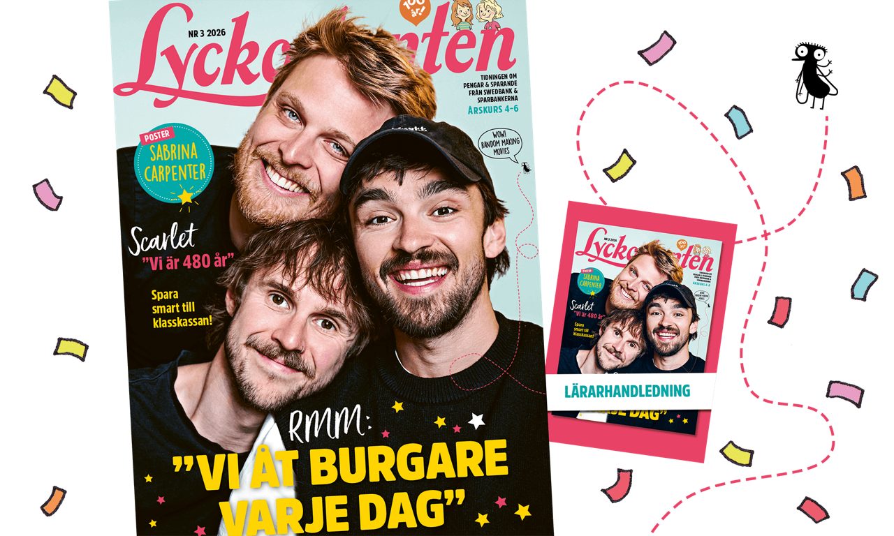 Bild på nya numret av Lyckoslanten