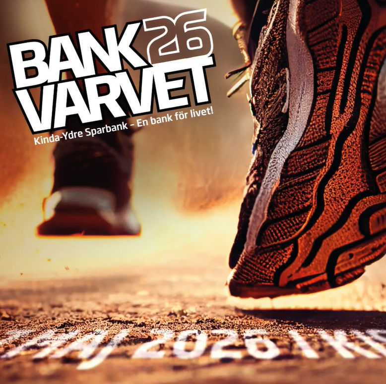 Annonsbild på att anmälan är öppen till Bankvarvet