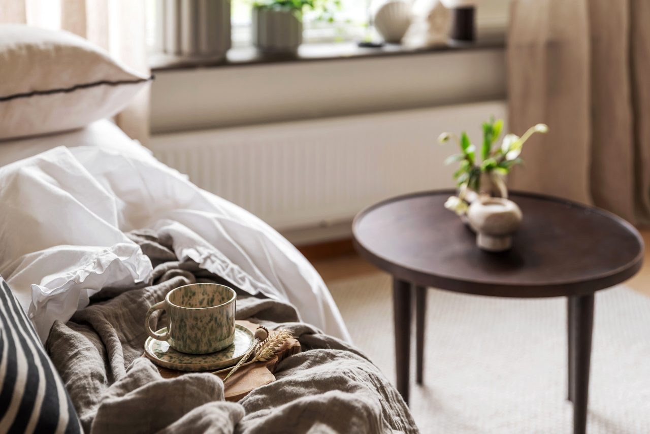 Bild från en ungdomslägenhet i Sparbankshuset på Campus Roslagen