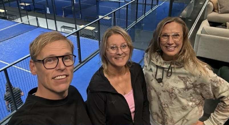 De tre initiativtagarna till Dalarnas Hälsoexpo. 