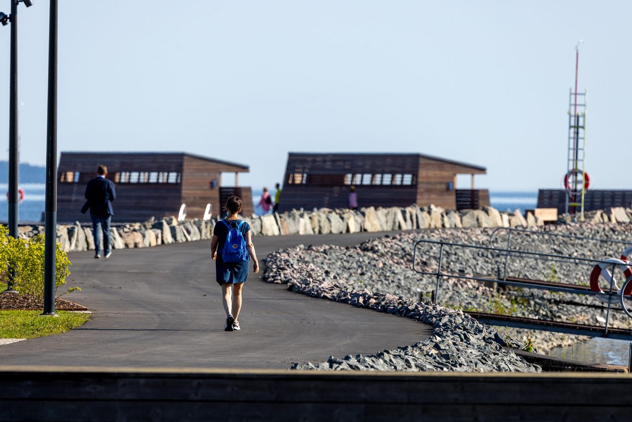 Lidköpings strandpromenad