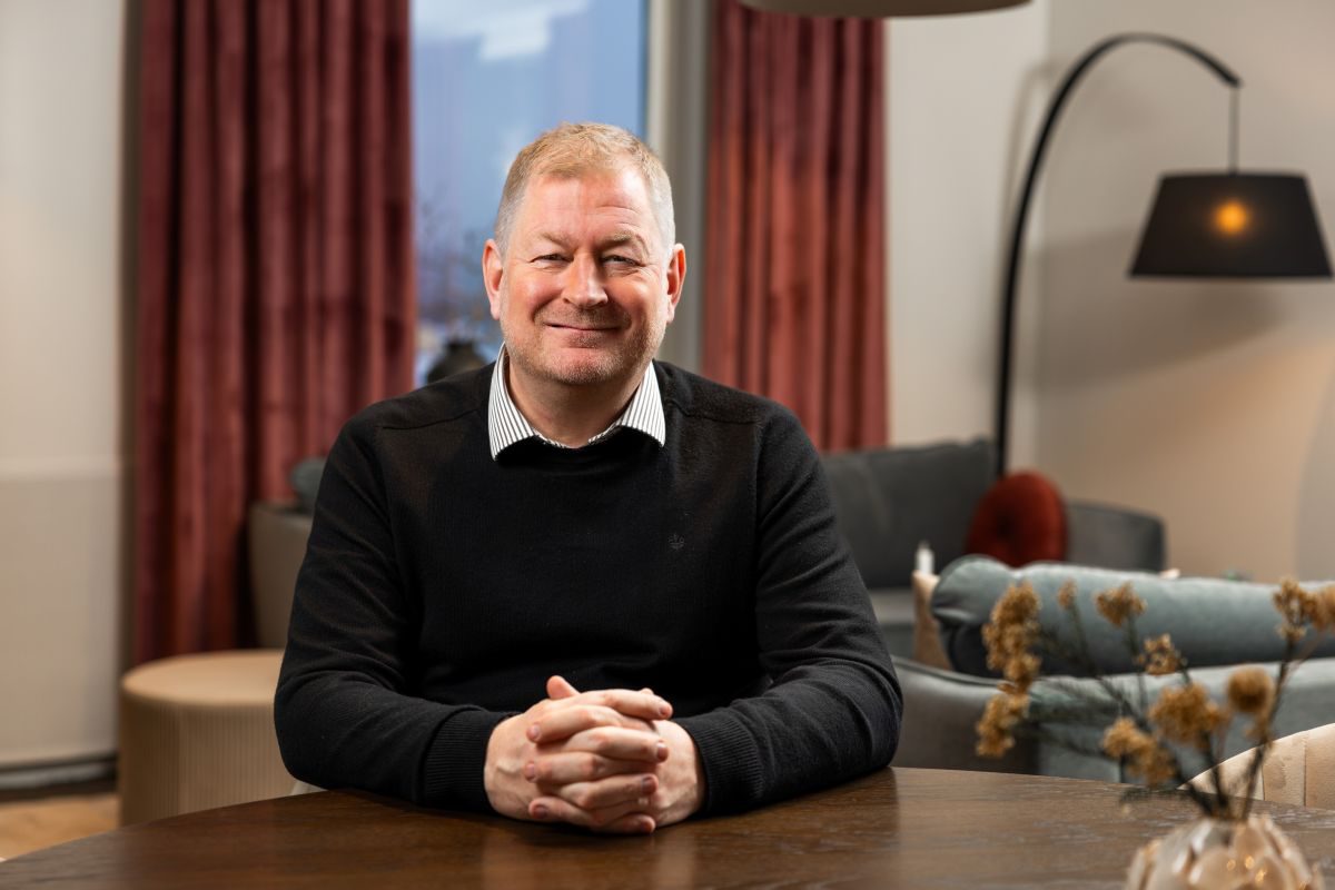 Pressbild på VD Göran Arnmark