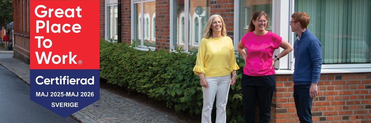 Personal utanför bankhuset