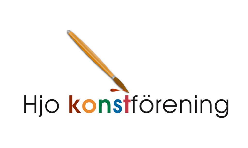 Hjo konstförening logotyp