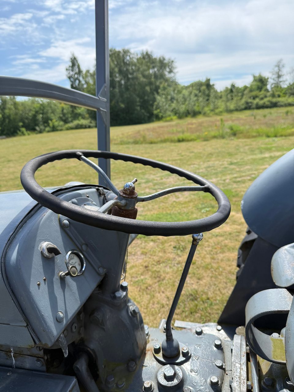 Traktor på Mossbylund