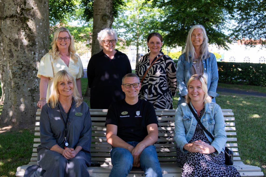 Gruppbild på personer från Kulturskolor i Skaraborg