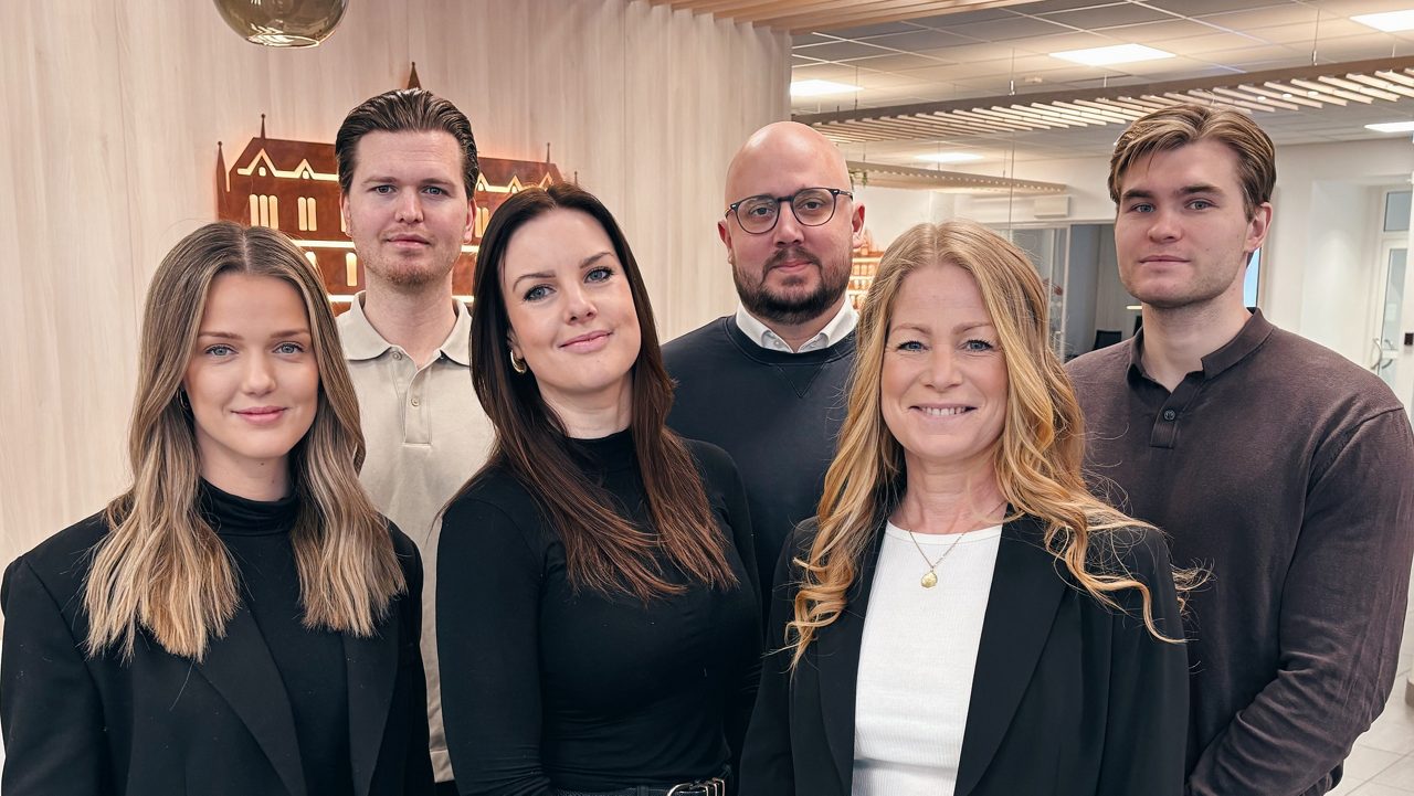 Ett foto på vårt kundserviceteam