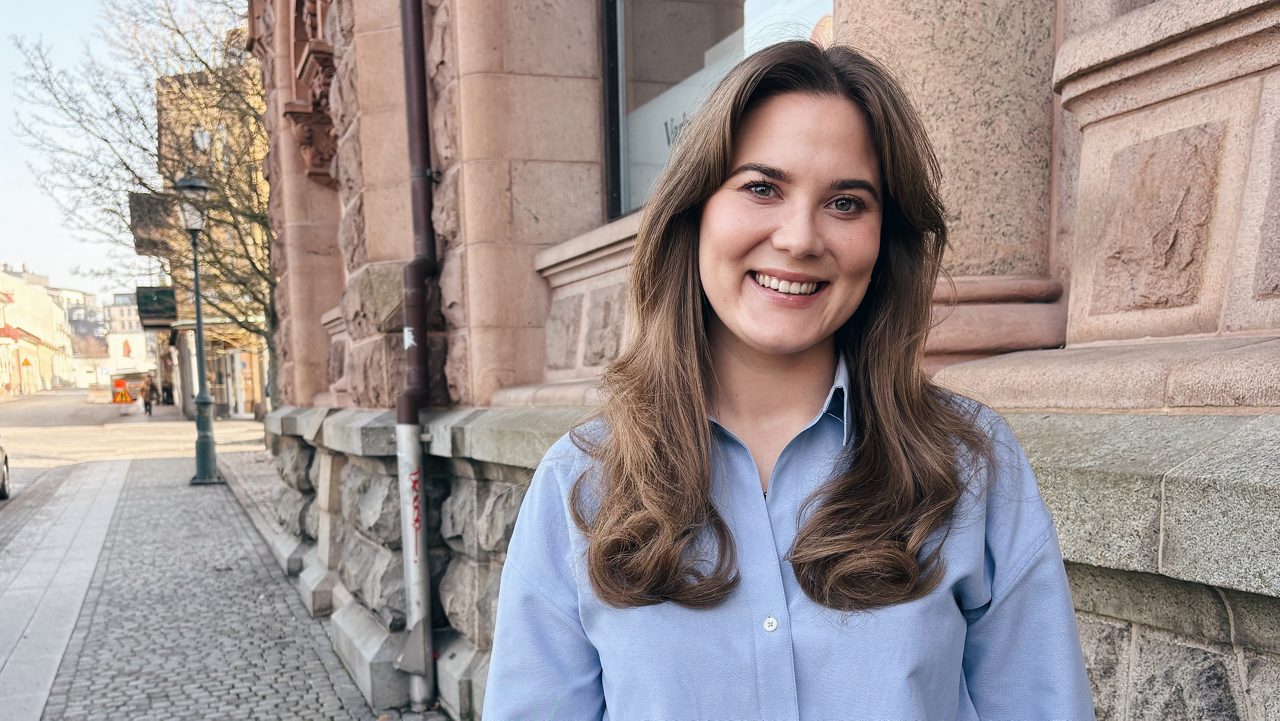 Ett foto på Linda Svensson