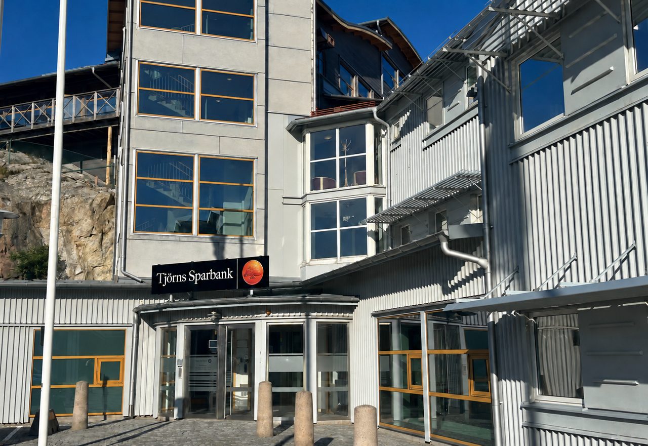 Tjörns Sparbanks kontor i Skärhamn
