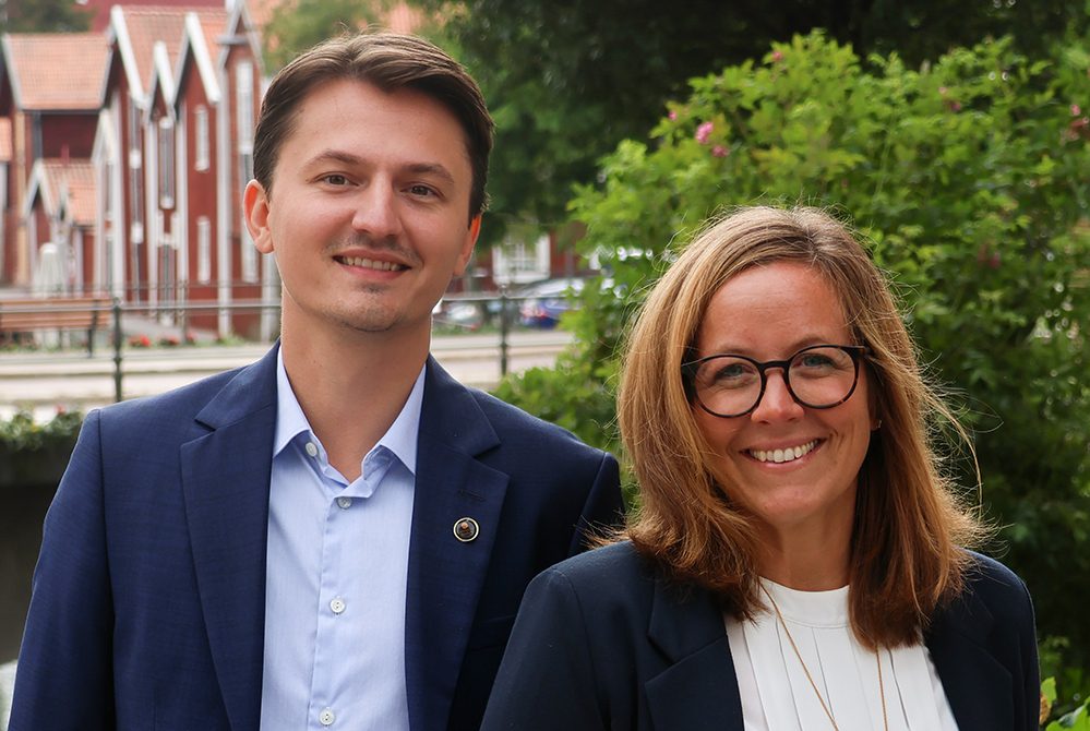 Medarbetare Linus Nordkvist & Malin Elfving