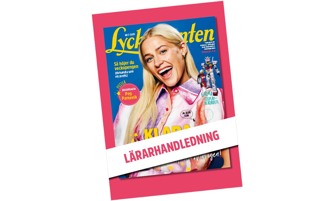 Omslag Lyckoslanten Lärarhandledning nr 3 2025