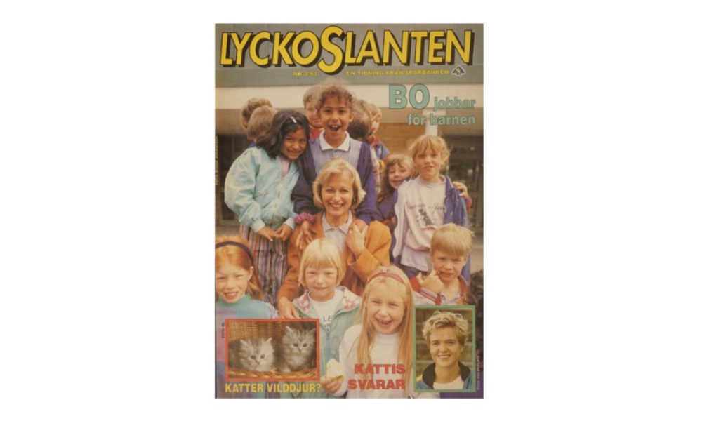 Omslag av Lyckoslanten nummer 3 från 1993