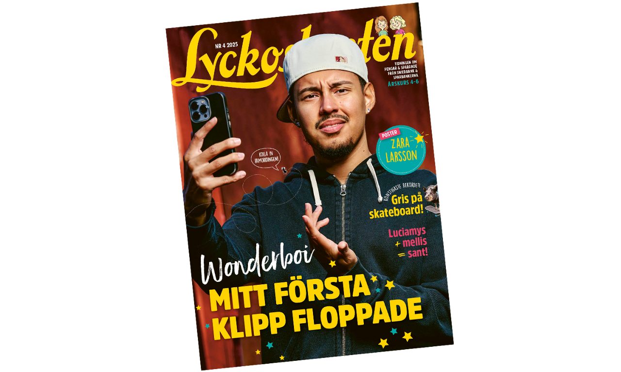 Omslag Lyckoslanten nr 4 2025