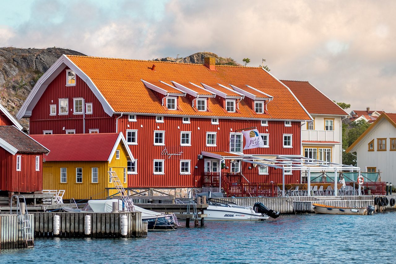Magasinet Härön - ett rött hus vid havet