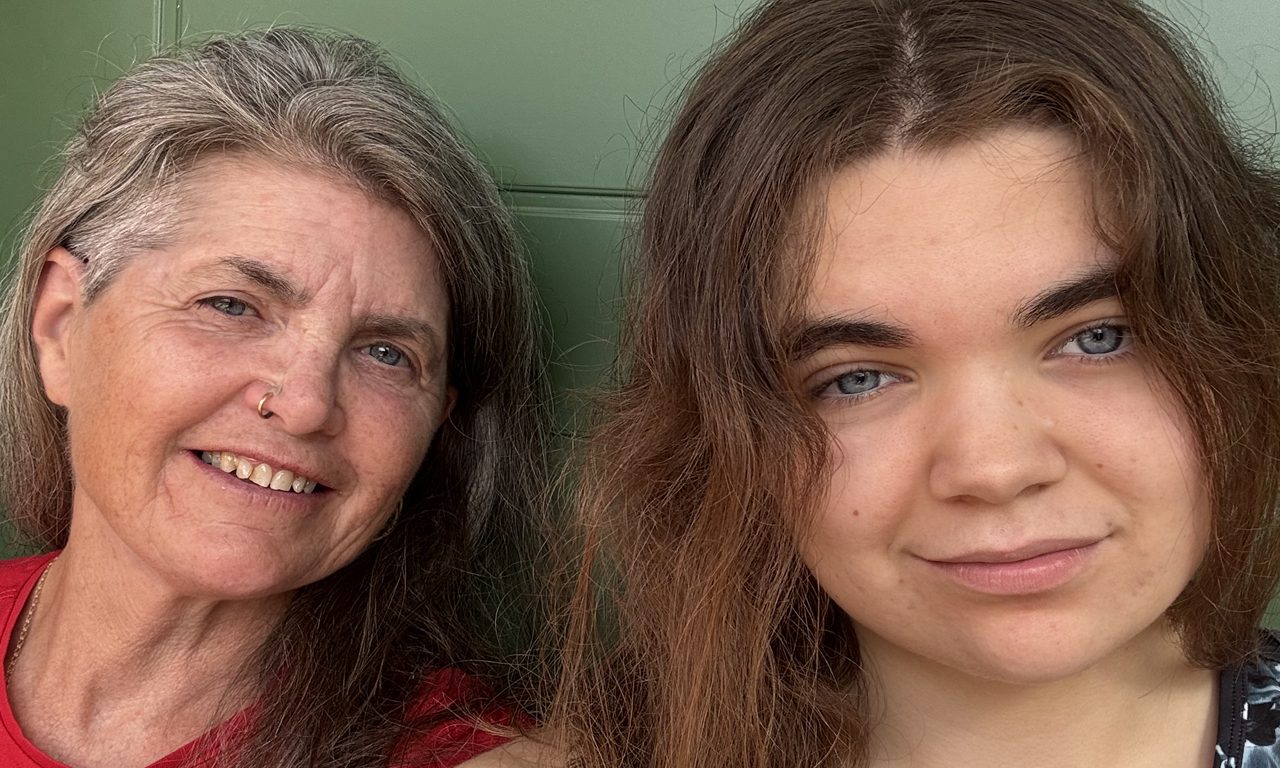 Mor och dotter Meijer
