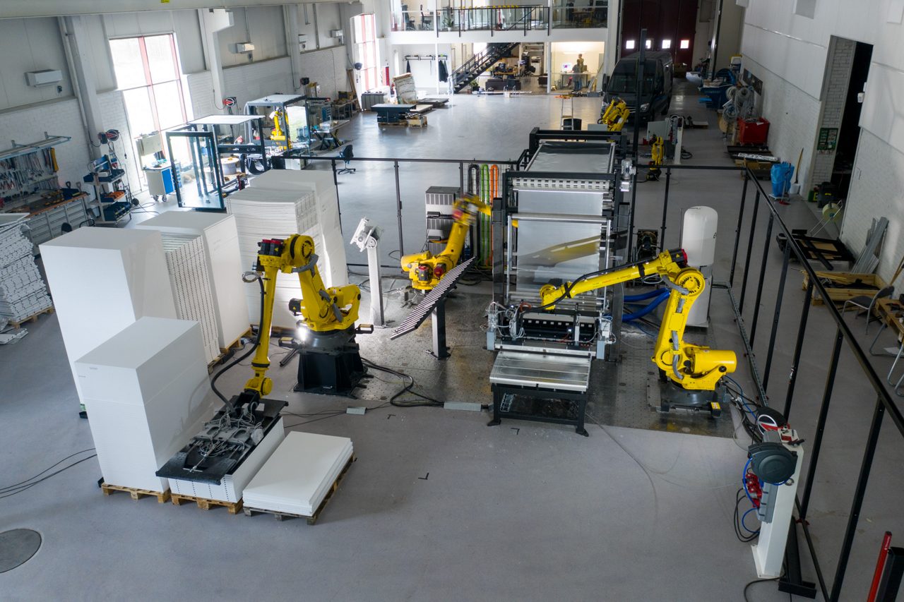 Marabs produktsionsanläggning i Orsa och vd Matilda Bastman.