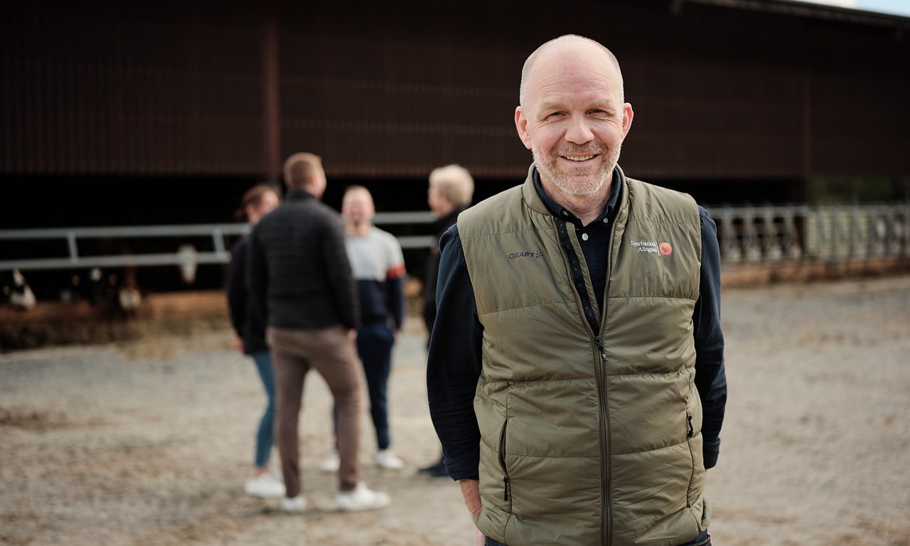 Markel på en bondgård