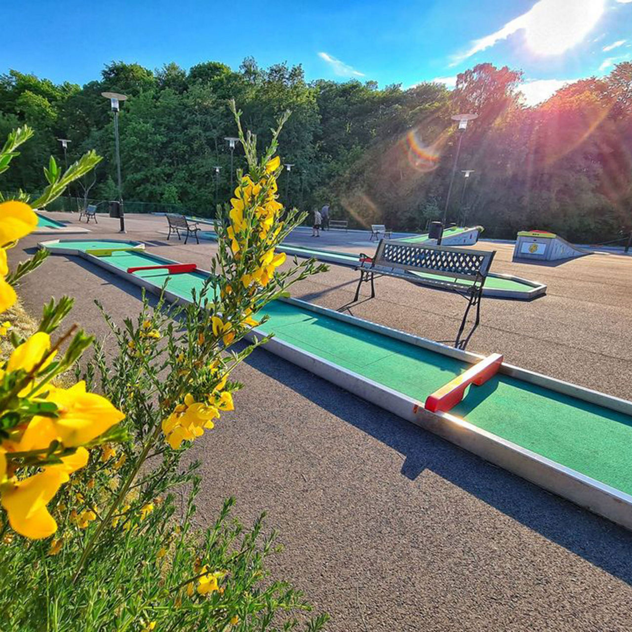 Minigolfbanan i Tobisvik