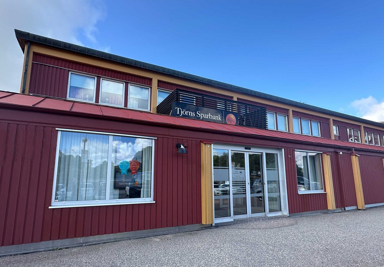 Tjörns Sparbanks kontor Myggenäs
