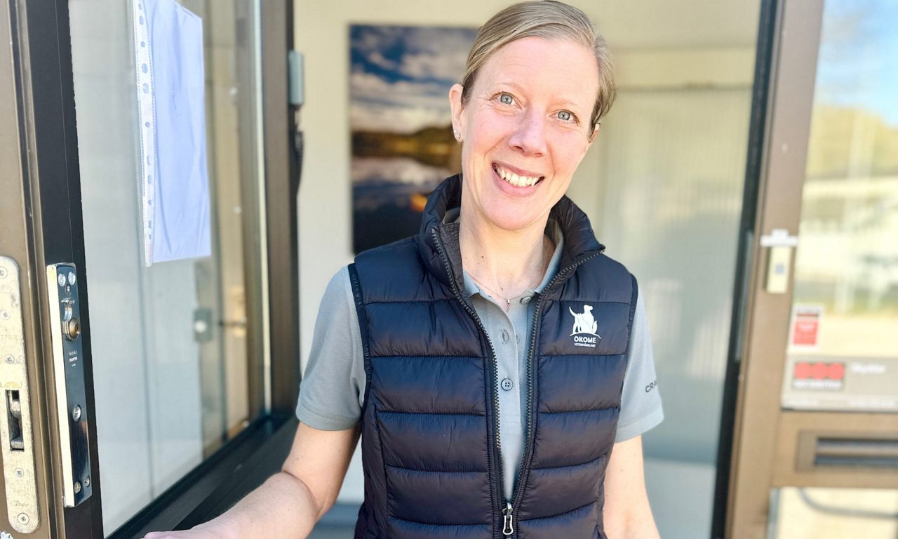 Ulrika Linderoth veterinär på Okome veterinärklinik