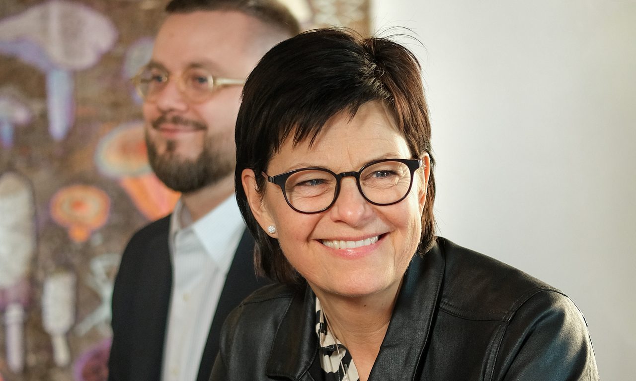 Porträtt av Ann Frisk