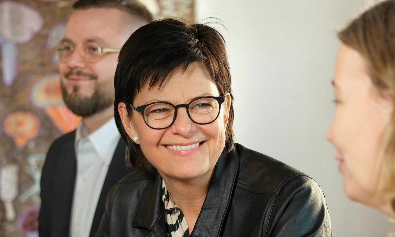 Porträtt av Ann Frisk