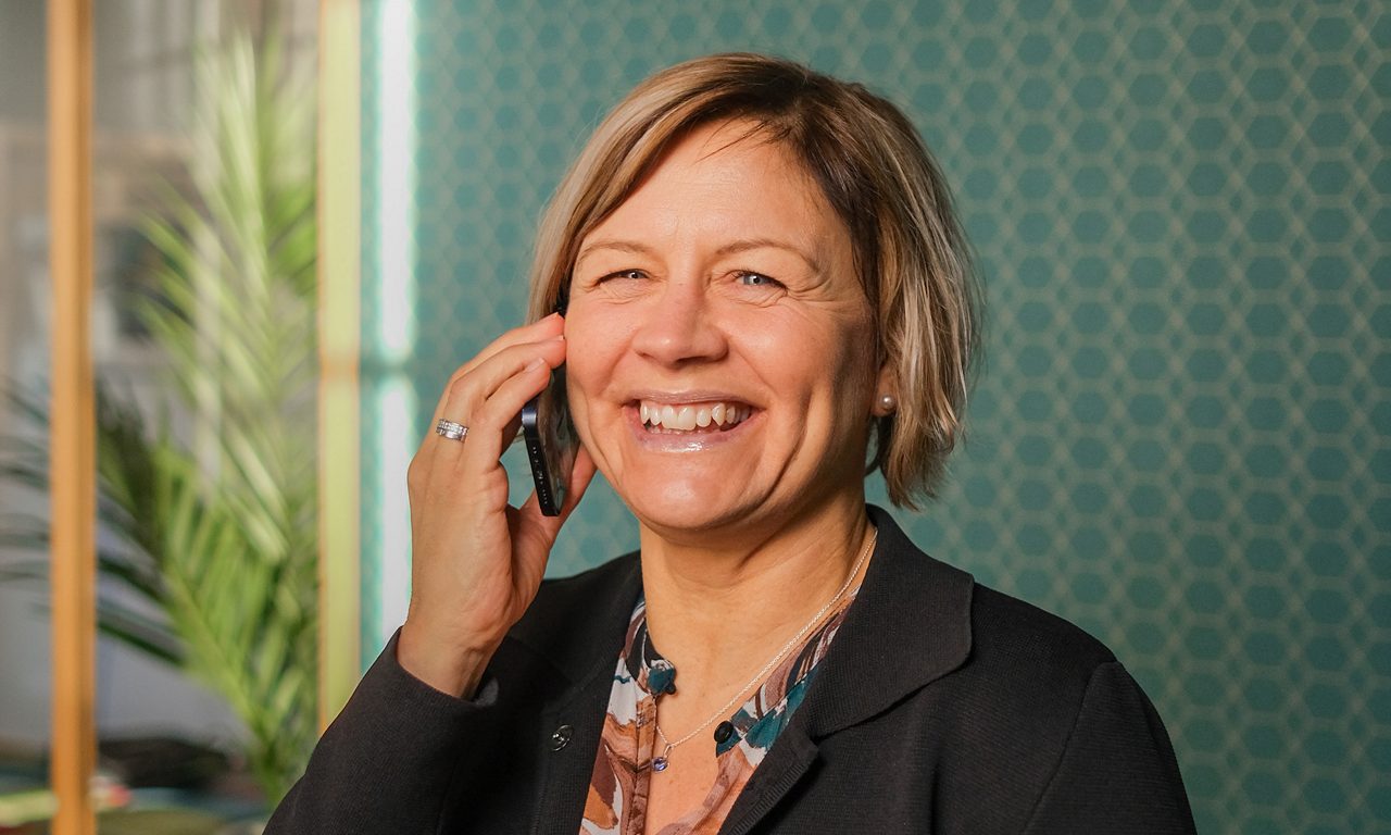 Porträtt av Ann Frisk