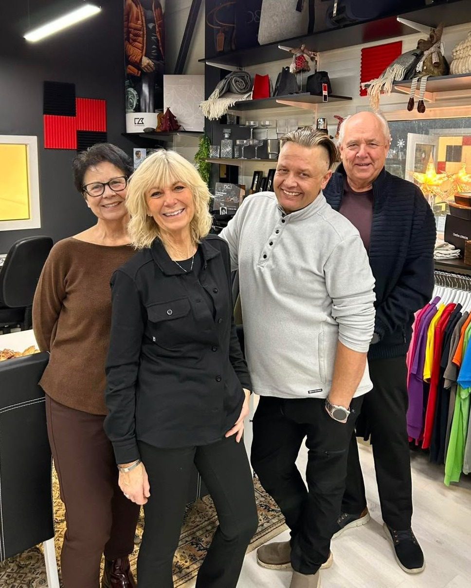 Christer, Ankie, Ann-Britt och Morten på Proline Prodfile