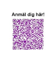 QR code linking to registration for the breakfast event on May 21 at Bjursås Savings Bank