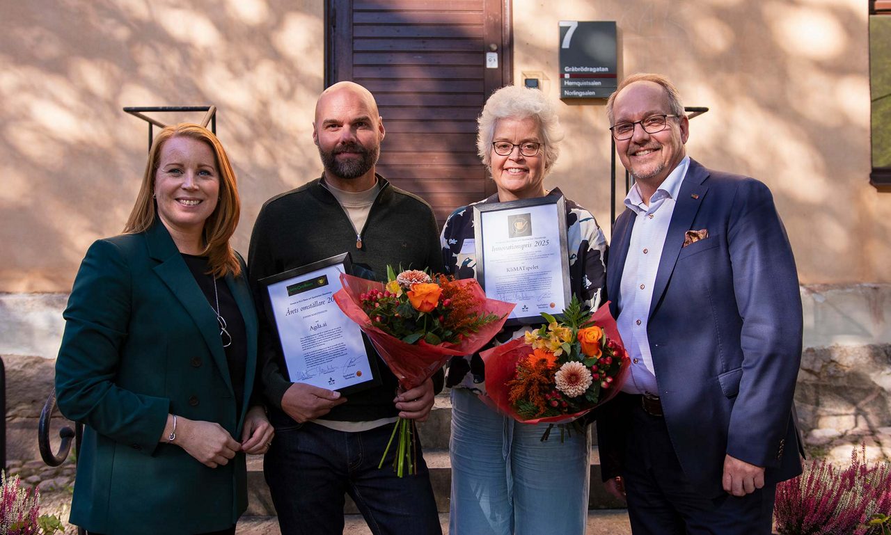  Annie Lööf, Johan Martinsson, Christina Lundström, Patrik Meijer