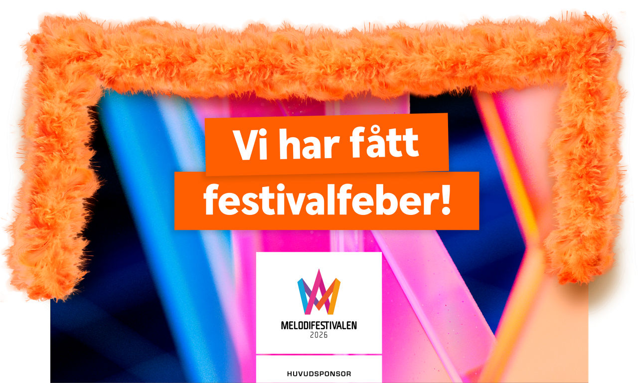 Melodifestivalen 2026 banner