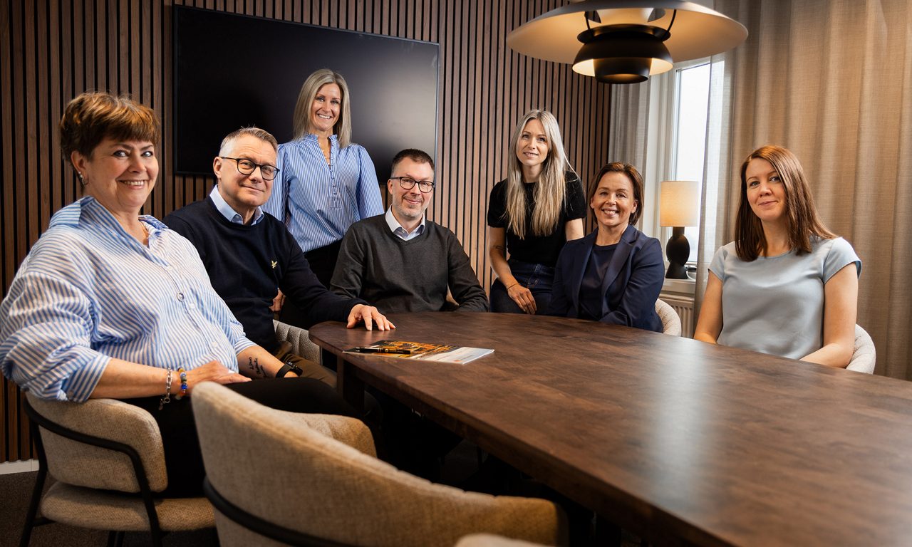 Sidensjö Sparbank gruppbild