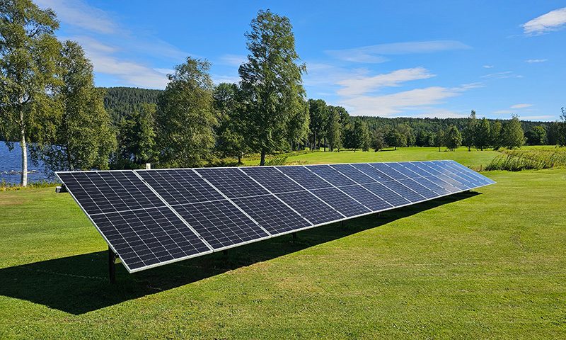 Solceller