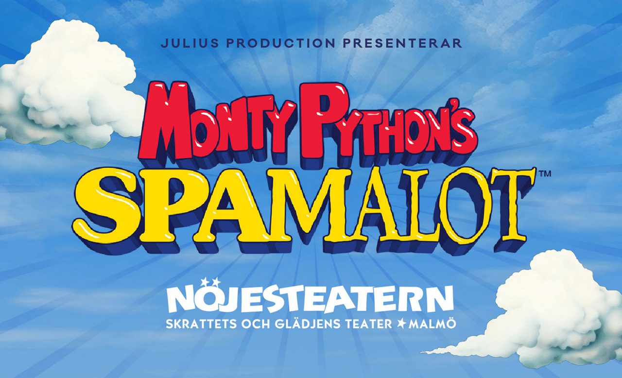Monty Python's Spamalot theater poster artwork