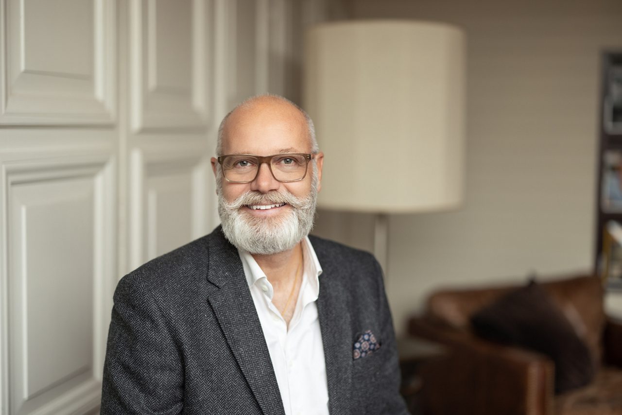 Porträtt på Sven