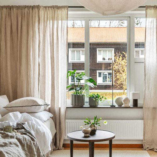 Bild från en ungdomslägenhet i Sparbankshuset på Campus Roslagen