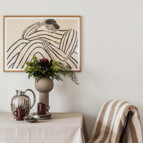 Detaljbild från en ungdomslägenhet i Sparbankshuset på Campus Roslagen