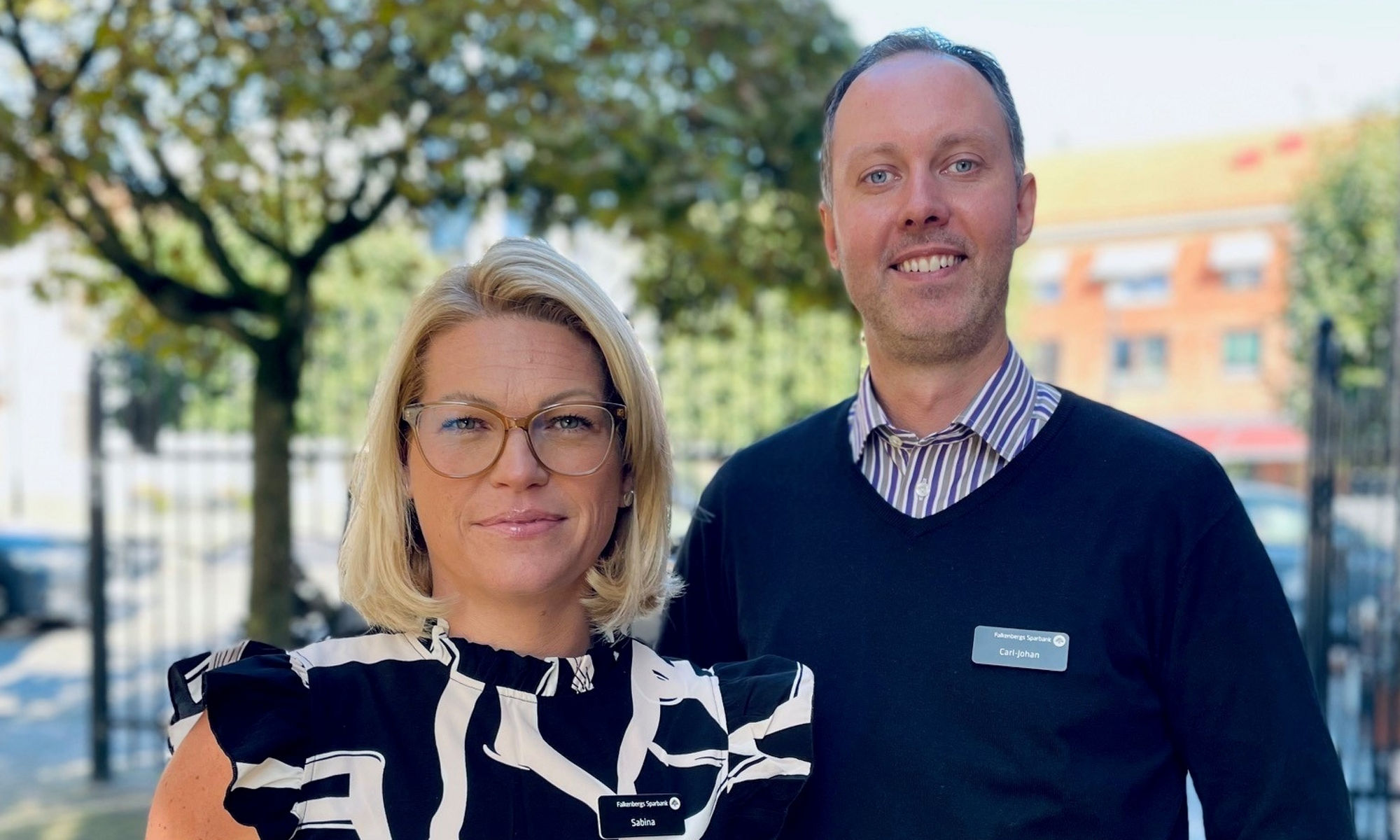 Sabina and Carl-Johan together