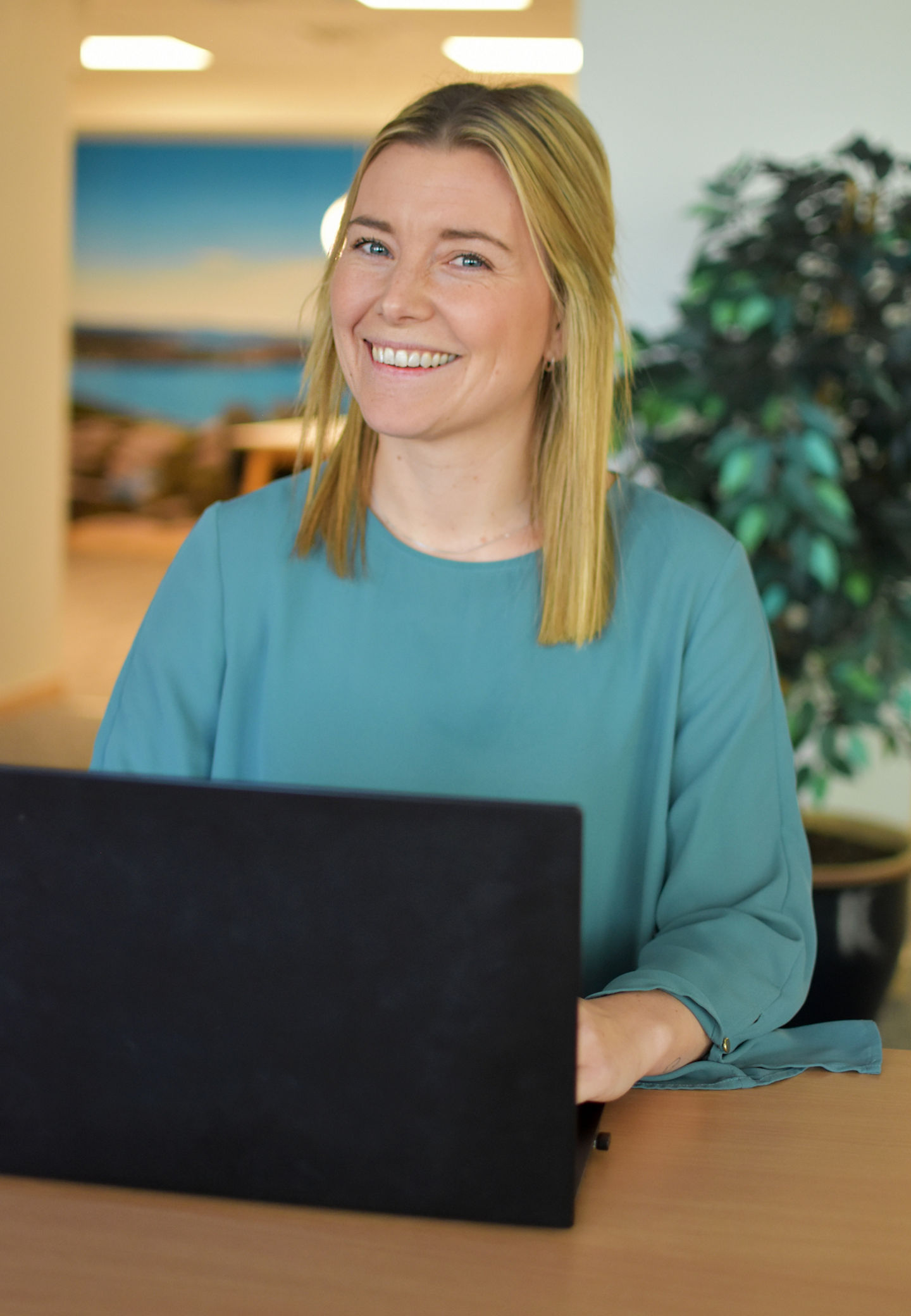 Caroline Zeedigh, kundrådgivare på Sparbanken Tanum