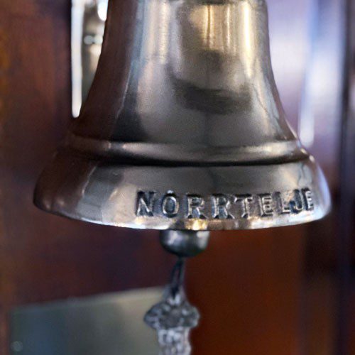 Klocka med texten "Norrtelje"