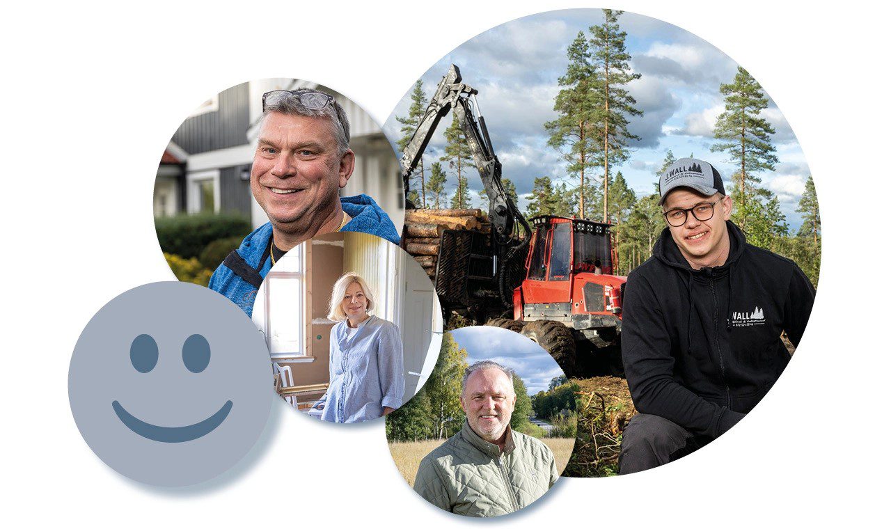 Flera bilder visar aktiviteter