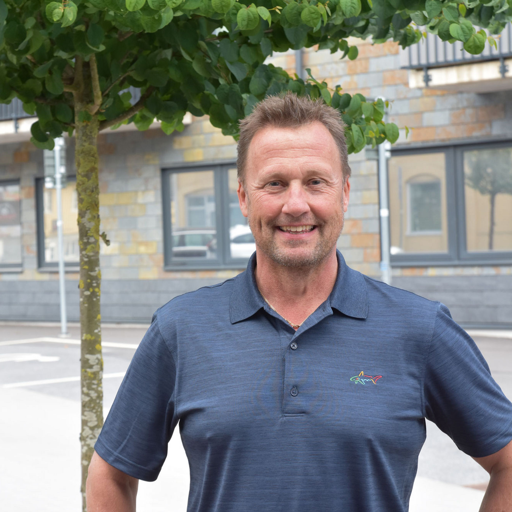 Henrik Mogart, företagschef på Sparbanken Tanum