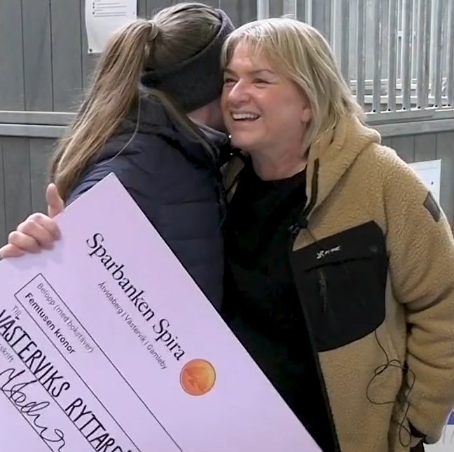 Företagsrådgivare Ulrika delar ut sin hjärtegåva