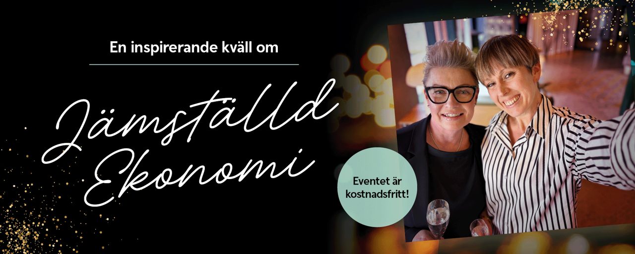 jämställd ekonomi två glada kvinnor