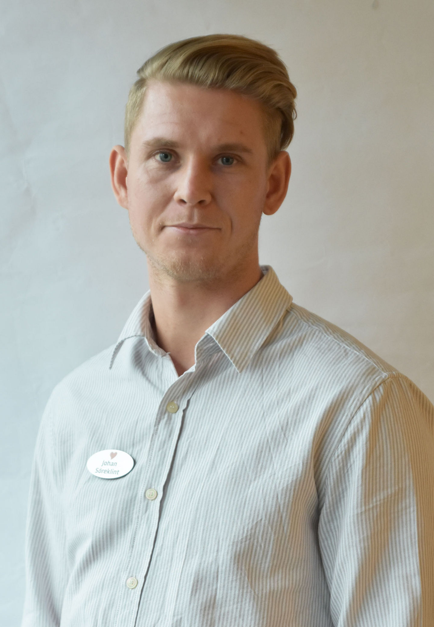 Johan Söreklint, kundstöd företag på Sparbanken Tanum