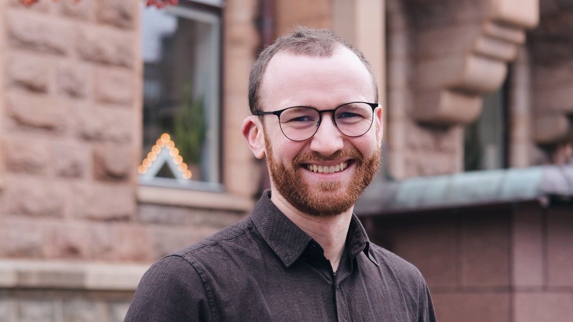 Ett foto på Robin Arvidsson