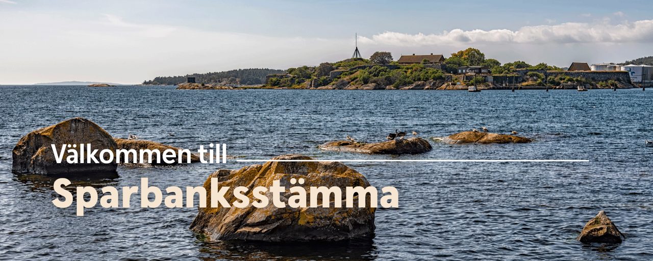header för inbjudan till sparbanksstämma
