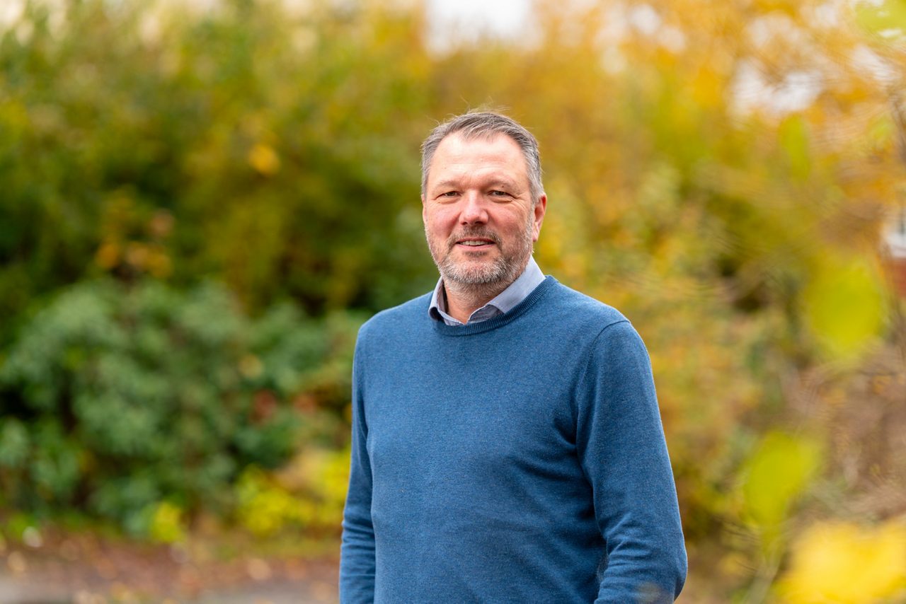 Joakim Samuelsson i utemiljö