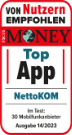 Siegel Focus Money App 2023 | NettoKOM